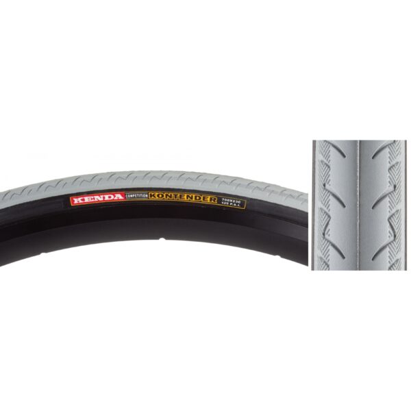TIRE KEN KONTENDER 700x23 GY/BSK 23-622 110lb K196 WIRE