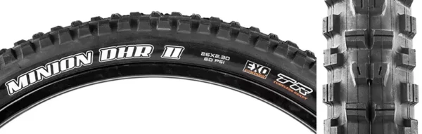 TIRE MAX MINION DHR II 26x2.3 BK FOLD/60 DC/EXO/TR