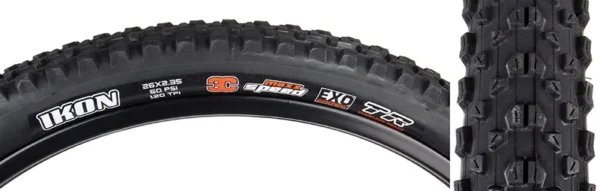 TIRE MAX IKON 26x2.35 BK FOLD/120 3C/EXO/TR
