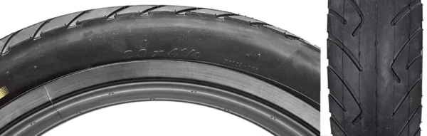 TIRE SUNLT 20x4-1/4 BK/BK WIRE K1032