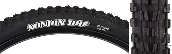 TIRE MAX MINION DHF 26x2.35 BK FOLD/60 SC