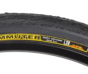 TIRE SUNLT 26x2.0 BK/BK K1045 KOMUTER WIRE