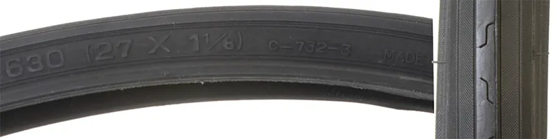 TIRE SUNLT 27x1-1/8 CST732 BK/BLK WIRE