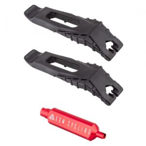 TOOL TIRE LEVER KOM w/VALVE CORE COMBO TOOL PKof2