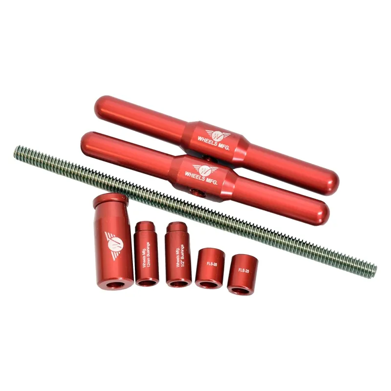 TOOL BEARING WMFG SHOCK BUSHING PRESS KIT 5pc 12mm & 1/2in RD