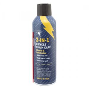 CLEANER W-L 2in1 BIKE CHAIN CARE LUBE 8oz AERO 6/CS
