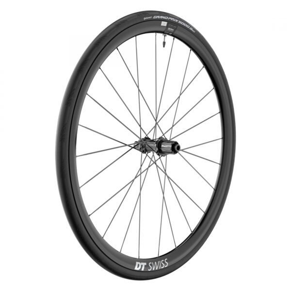 WHL RR DT 700 622x22 ER1600 SPLINE 30 142x12mmTA CL SHI 11s ROAD TBLS BK w/CONT GP 5000 STR