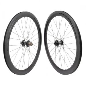 WHL PR 700 622x19 OR8 BOLT CARBON 50mm TBLS DISC BK 28 OR8 CX/GX1110 ELITE 8-11sCAS 6B 15mm 12mm SEAL BK 142mm SAPIM RACE 2.0/1.8 BK