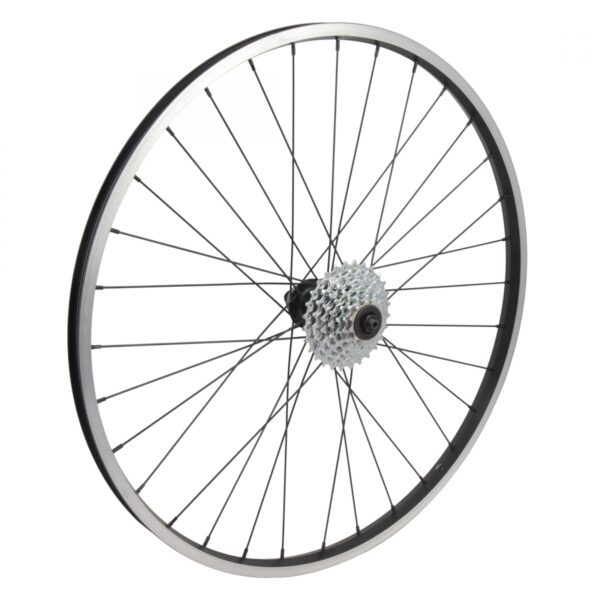 WHL RR 26x1.5 559x19 ALY BK MSW 32 SHI TY505 7sCAS CL BK 135mm 14gBK W/7 SPEED SUNRACE CASS (WILL NOT ACCEPT 8-10S CASSETTES)