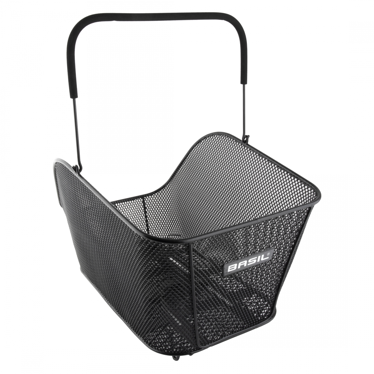 BASKET BASIL RR RACTOP MESH ICON M MIK w/HANDLE BK