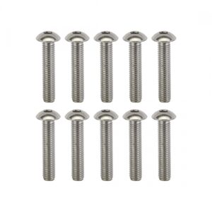HARDWARE BOLTS SUNLT ALLEN SS BUTTON M5x25 BGof10