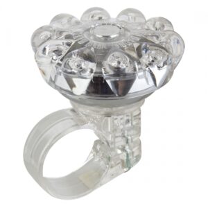 BELL MIRRYCLE BLING 22.2 CLAMP DIAMOND CLR