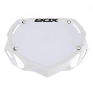 NUMBER PLATE BOX TWO SMALL WH