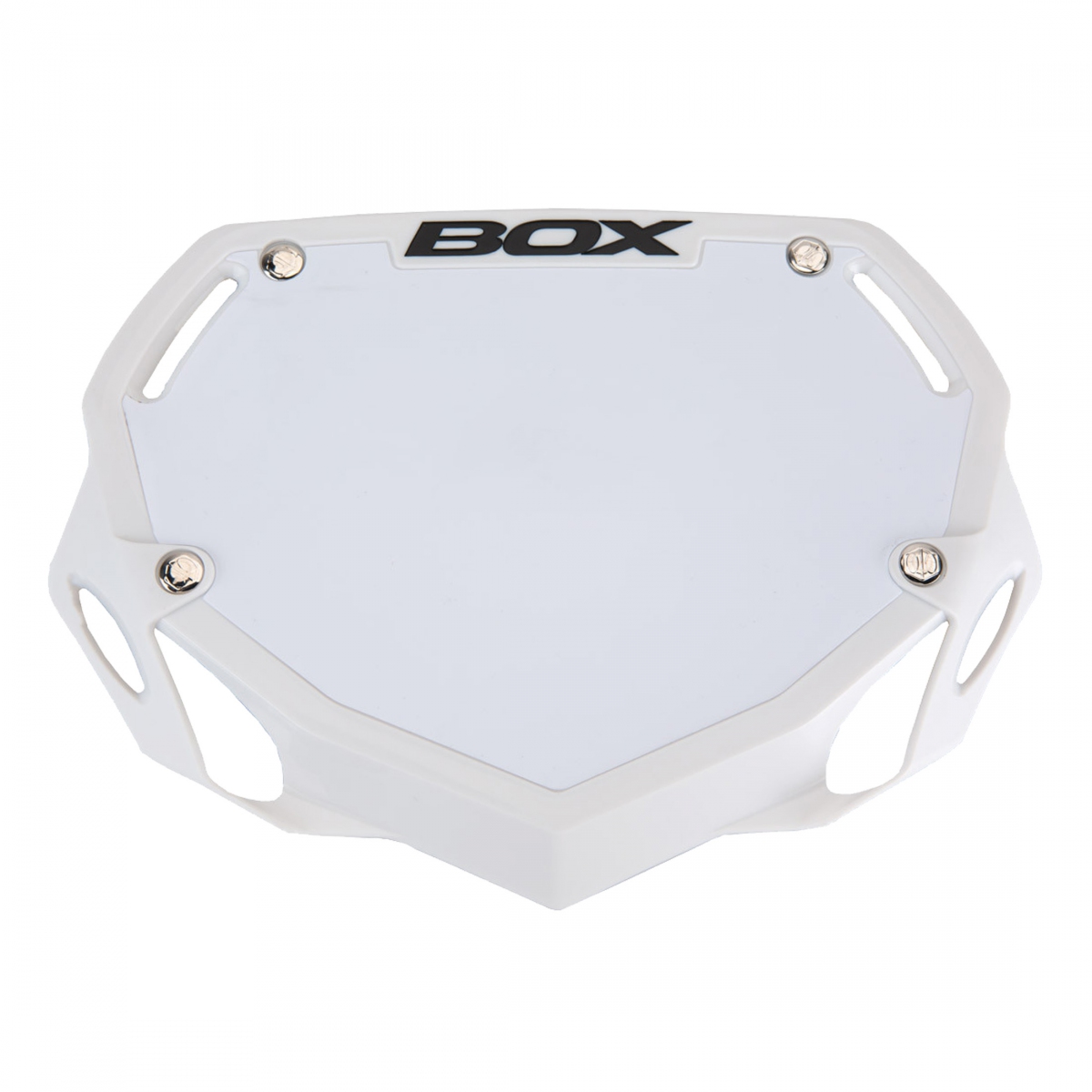 NUMBER PLATE BOX TWO SMALL WH