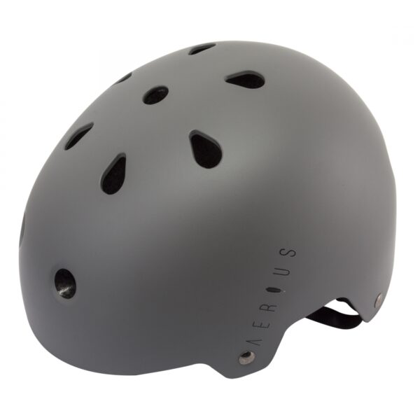 HELMET AERIUS SKID LID SKATE S/M GY
