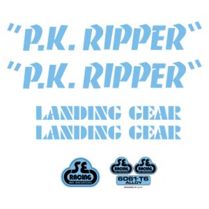 DECAL SE BIKES SET PK RIPPER BU
