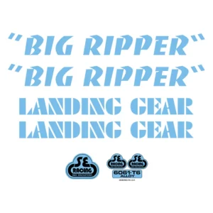 DECAL SE BIKES SET BIG RIPPER BU