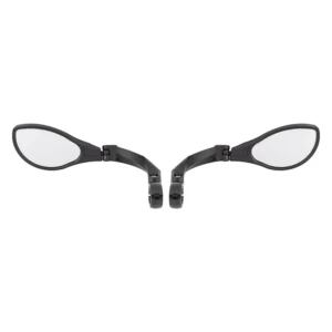 MIRROR SUNLT HIGH IMPACT HD CLAMP-ON PAIR BK