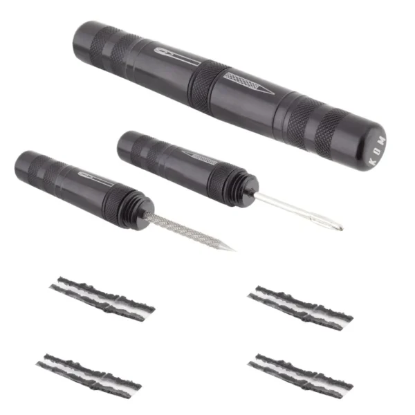 PATCH KIT KOM TUBELESS TIRE REPAIR PLUG KIT ALY BK 10/cs