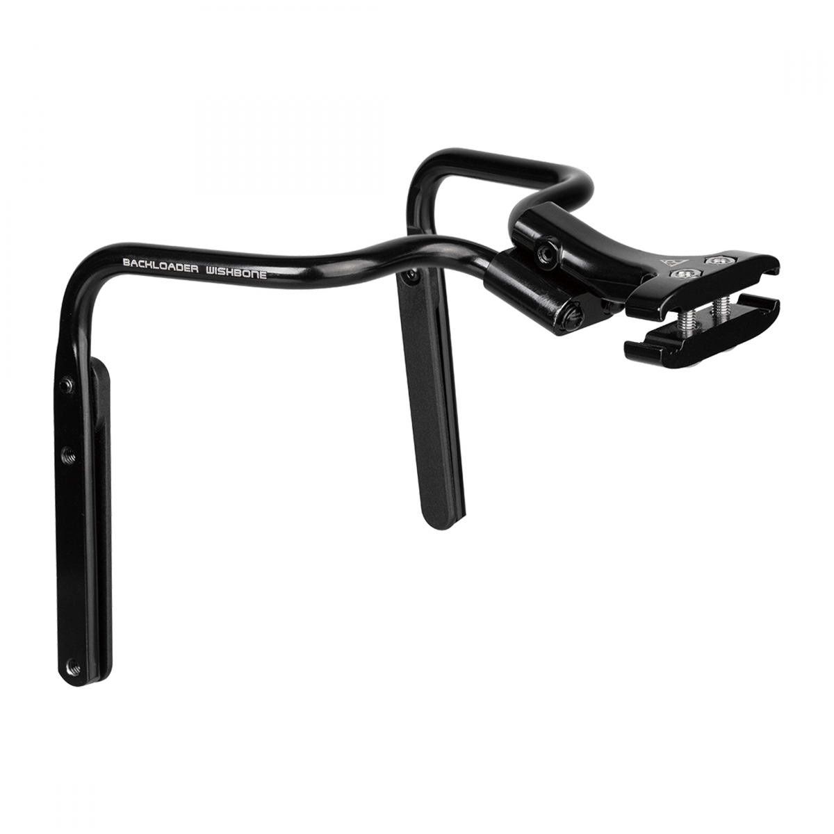 BOTTLE CAGE TOPEAK BACKLOADER WISHBONE HOLDER & BAG STABILIZER BK