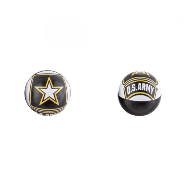 VALVE CAPS TRIKTOPZ ARMY LOGO 1pr/PK
