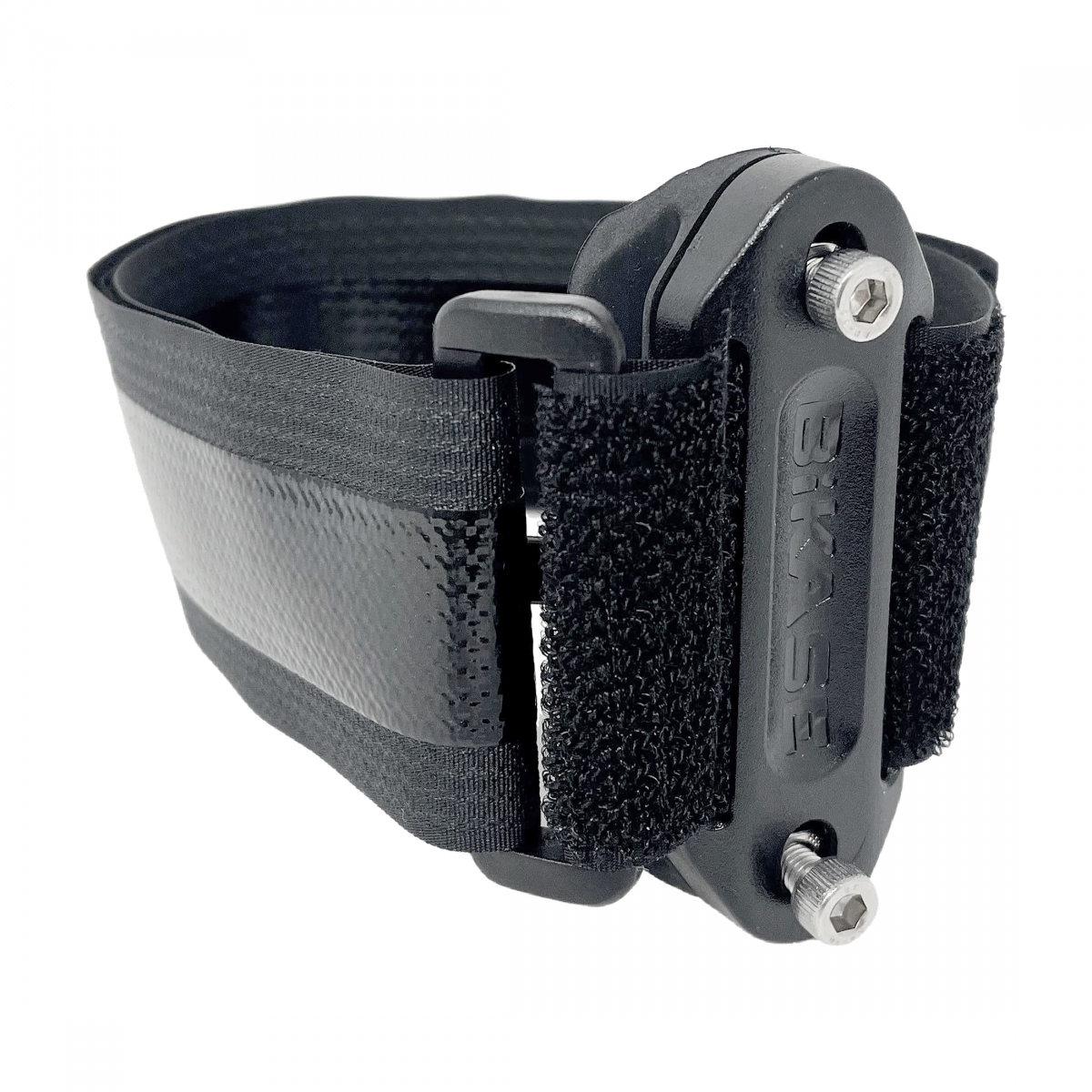 BOTTLE CAGE BIKASE HOLDER ANYWHERE STRAP ADAPTER LG f/<7in-DIA BK