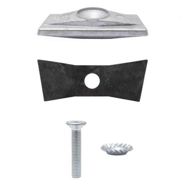KICKSTAND HEBIE RETRO KIT CENTER PLATE UPPER w/55mm BOLT SL