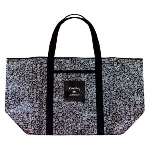 BAG AFFINITY TOTE KEITH HARING XXL BK/WH 40in