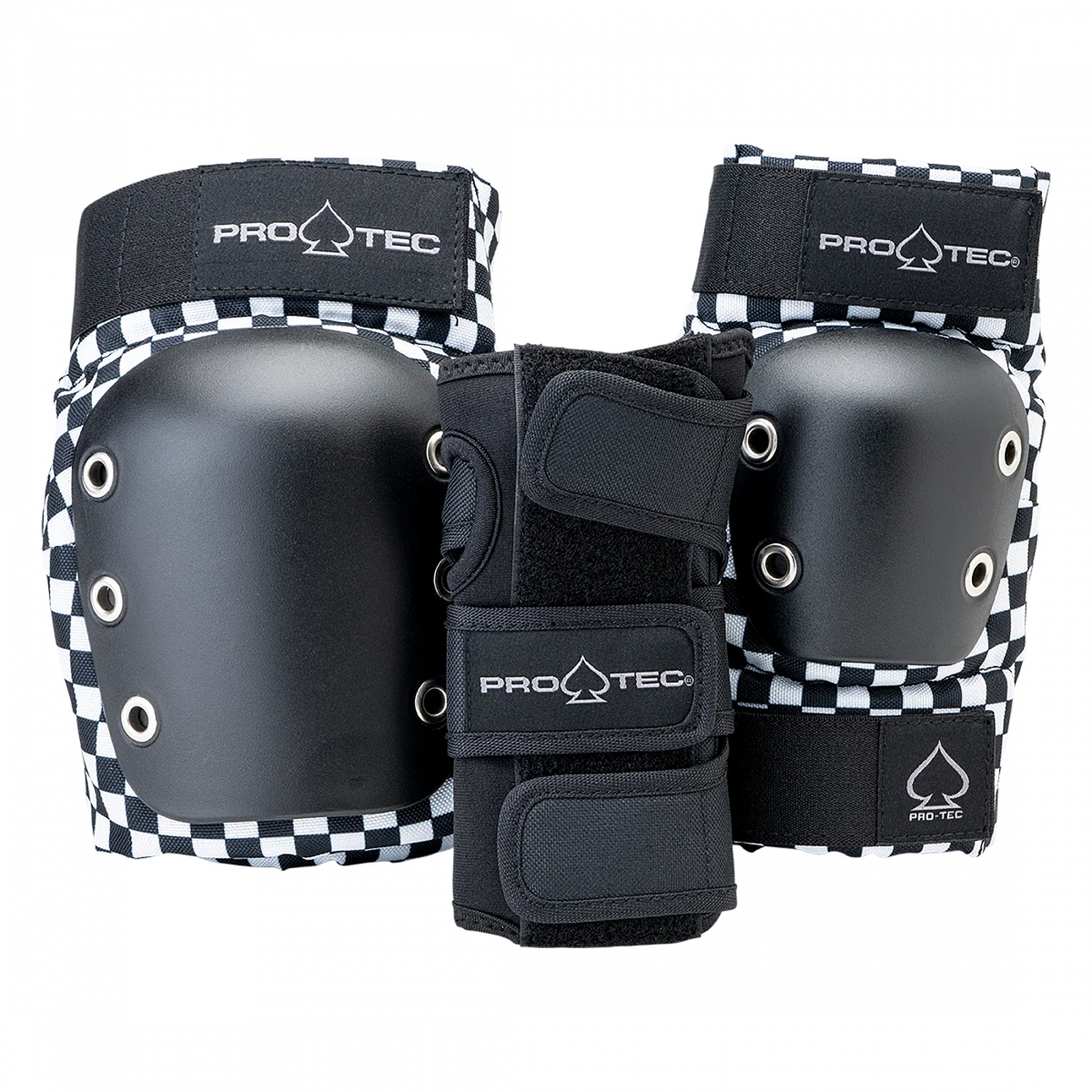 PAD SET PROTEC STREET ELBO/KNE/WRST OPEN BACK XL CHECK