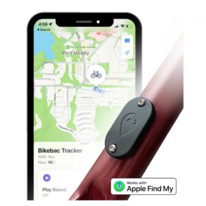 SECURITY DEVICE BIKEBAC BOTTLE MOUNT USE WITH APPLE FIND MY BK