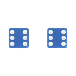VALVE CAPS TRIKTOPZ DICE-BLU 1pr/PK