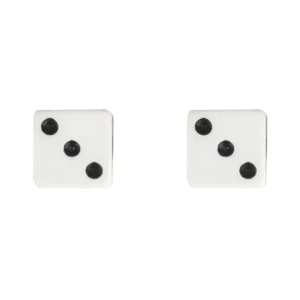 VALVE CAPS TRIKTOPZ DICE-WHT 1pr/PK