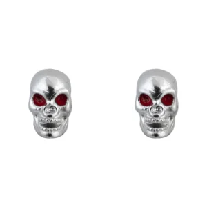 VALVE CAPS TRIKTOPZ SKULL ONLY CP 1pr/PK