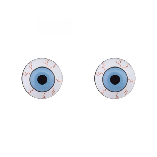VALVE CAPS TRIKTOPZ EYEBALL BLU/BLK 1pr/PK