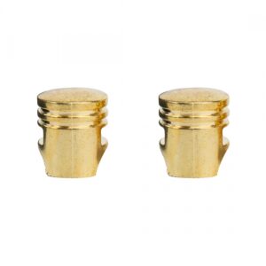 VALVE CAPS TRIKTOPZ PISTON GLD 1pr/PK