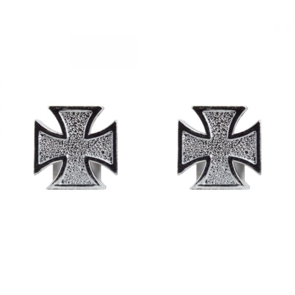 VALVE CAPS TRIKTOPZ IRON-CROSS CP 1pr/PK