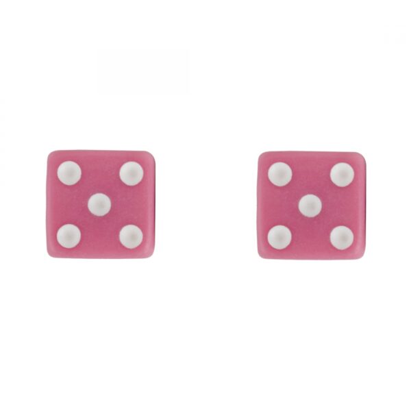 VALVE CAPS TRIKTOPZ DICE-PNK 1pr/PK