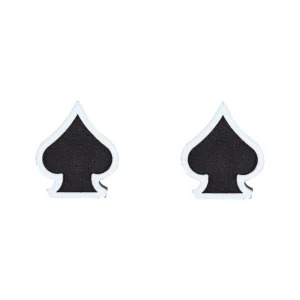 VALVE CAPS TRIKTOPZ SPADES BLK 1pr/PK