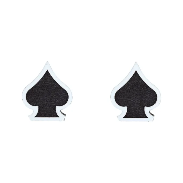 VALVE CAPS TRIKTOPZ SPADES BLK 1pr/PK