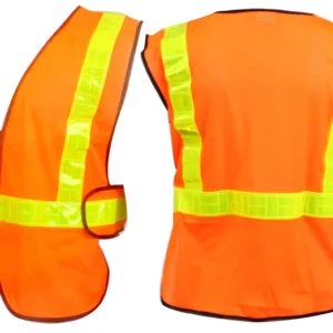 SAFETY VEST SUNLT DELUXE REFLECTIVE