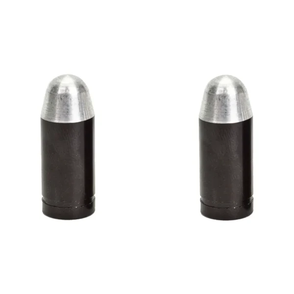 VALVE CAPS TRIKTOPZ BULLET TIP BK 1pr/PK