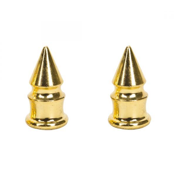 VALVE CAPS TRIKTOPZ SPIKES GD 1pr/PK