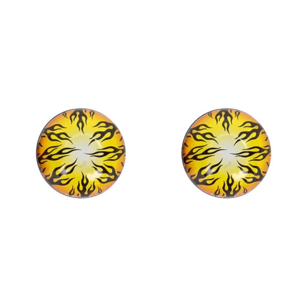 VALVE CAPS TRIKTOPZ FLAME BK 1pr/PK