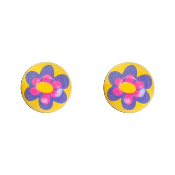 VALVE CAPS TRIKTOPZ FLOWER PU 1pr/PK