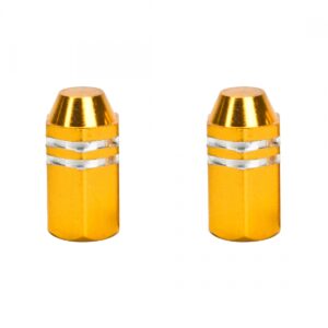 VALVE CAPS TRIKTOPZ FINNED GD 1pr/PK