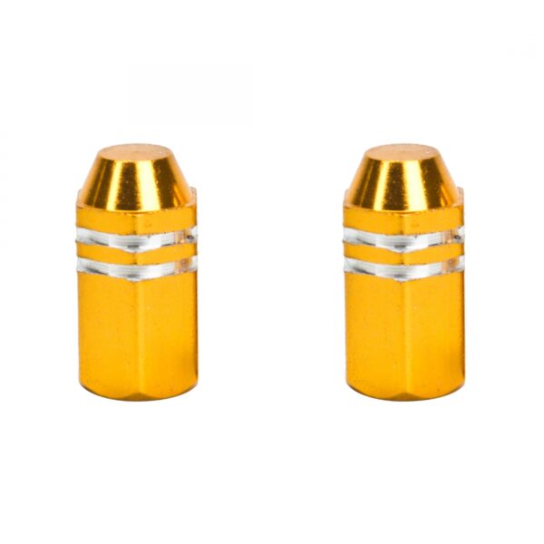 VALVE CAPS TRIKTOPZ FINNED GD 1pr/PK