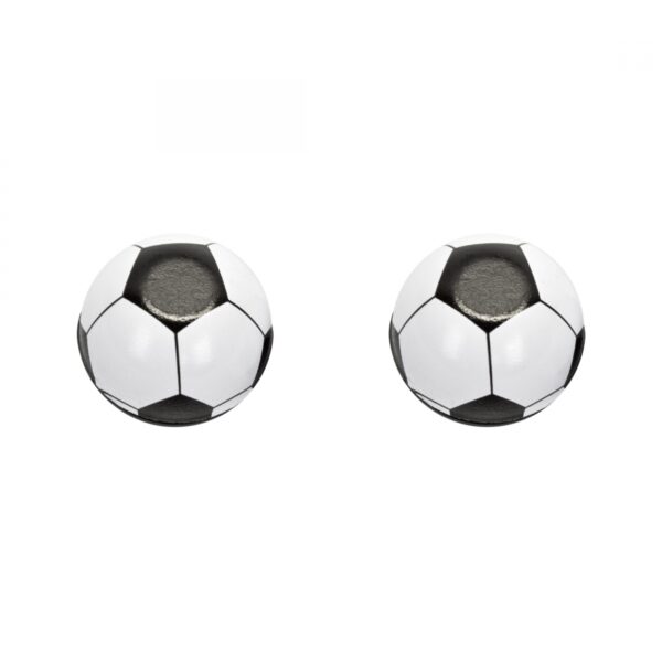 VALVE CAPS TRIKTOPZ SOCCER BALL BK 1pr/PK