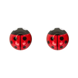 VALVE CAPS TRIKTOPZ LADY BUG RD 1pr/PK
