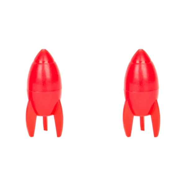 VALVE CAPS TRIKTOPZ PRESTA ROCKETS RD 1pr/PK