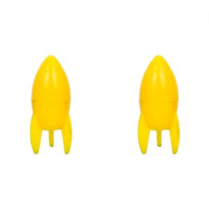 VALVE CAPS TRIKTOPZ PRESTA ROCKETS YL 1pr/PK